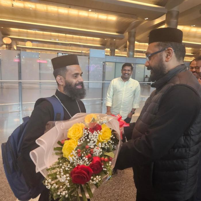 2025 - MOC Welcomes Rev Fr Mahesh Paul to assist this year's Passion Week Services